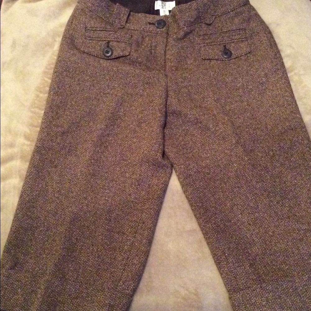 Ann Taylor Loft  Wool Culottes Pants